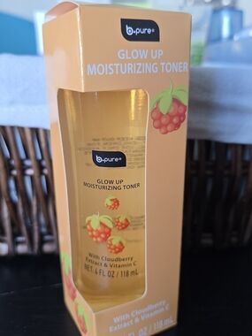 b.pure Glow Up Moisturizing Toner Cloudberry Extract & Vitamin C 4oz